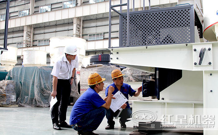 紅星匠心打造河卵石制砂機(jī)