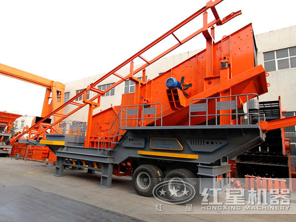 功能齊全的車載移動碎石機