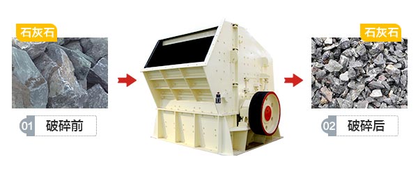 新型環(huán)保石灰石反擊式破碎機(jī)破蘇能力強(qiáng)，效果好