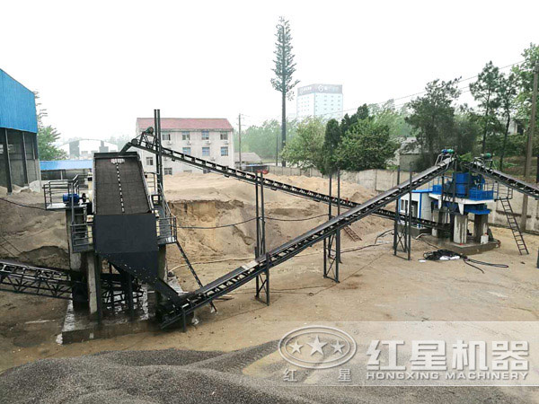 花崗巖制砂機(jī)自動化程度高，環(huán)保