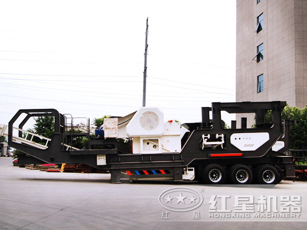 石灰石移動(dòng)破碎機(jī)