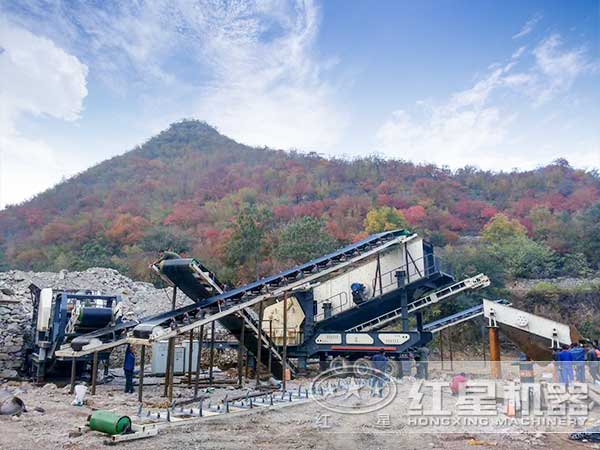 功能齊全的車載式流動(dòng)破碎機(jī)