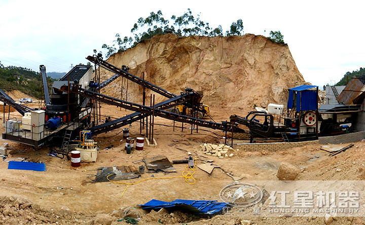 移動(dòng)式碎石生產(chǎn)線