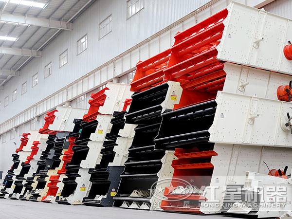 不同型號的分篩機