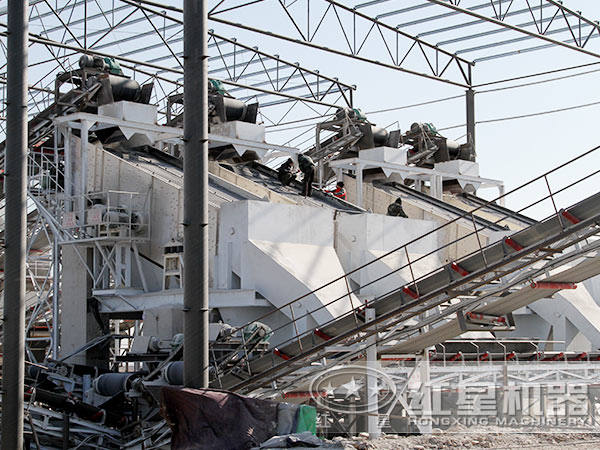 固定式的山沙分篩機