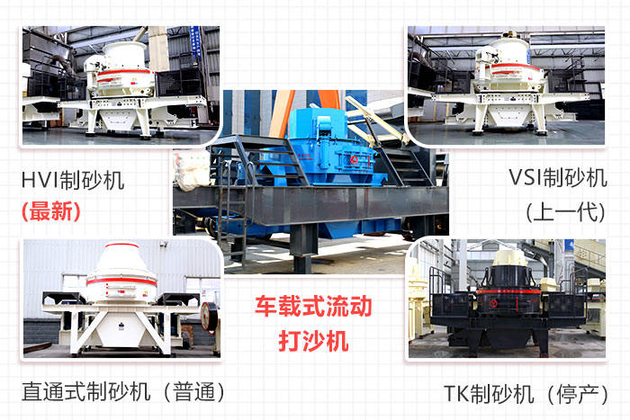 車載式流動(dòng)打沙機(jī)組合搭配