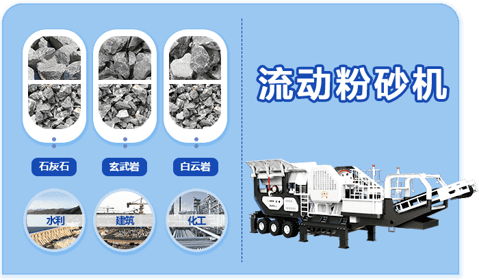 一體式流動(dòng)粉沙機(jī)適用范圍廣