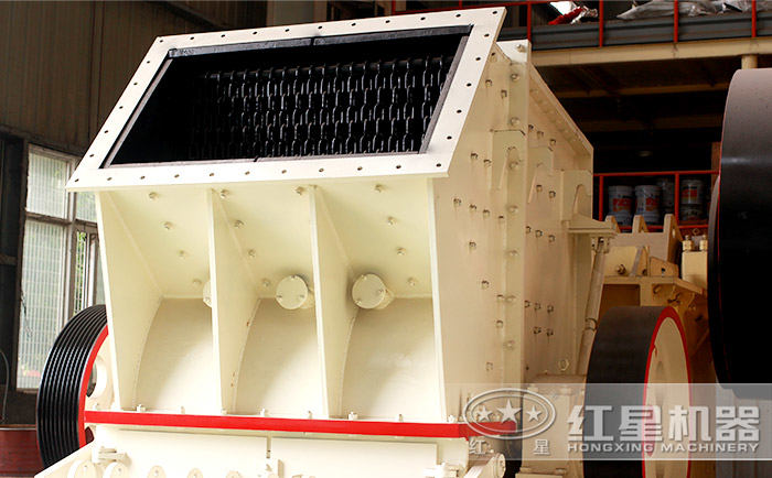 單段破碎機破碎口