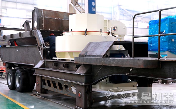 一體式分離機與制砂機組合