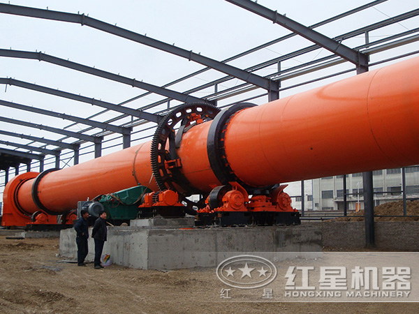 蘭炭烘干機工作現(xiàn)場