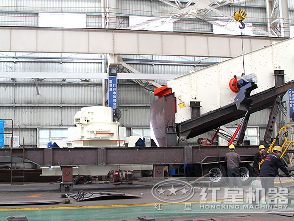 紅星匠心打造移動式振動篩