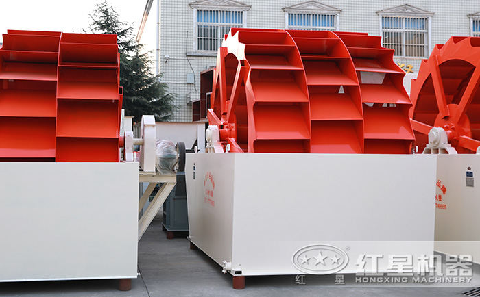 三輪斗式洗砂機(jī)