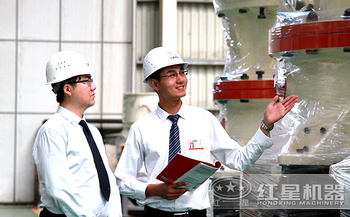 客戶到廠選購設(shè)備