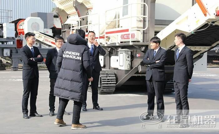 客戶到廠參觀設備