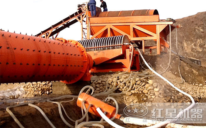 赤鐵礦磁選機工作現(xiàn)場