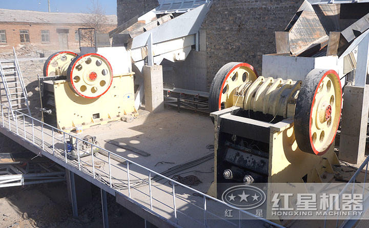 粗碎固定式石子破碎加工廠