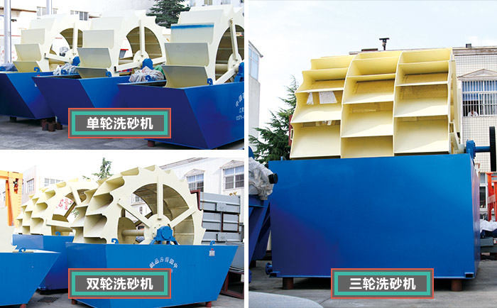 輪斗式碎石洗沙機(jī)類型