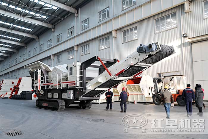 移動式碎石打沙機(jī)技術(shù)咨詢現(xiàn)場