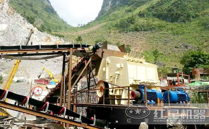 pf1520反擊破工作現(xiàn)場