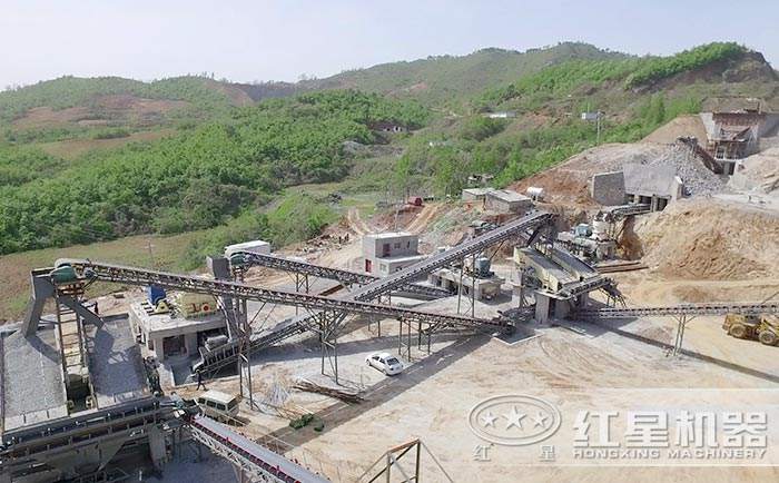 人工打沙生產(chǎn)線