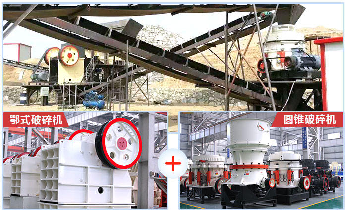 鄂破機+圓錐破組合