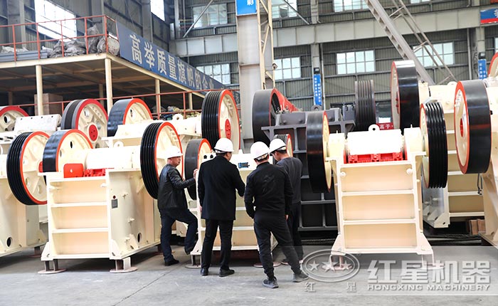 PE750*1060顎破機(jī)廠區(qū)