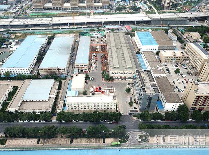 廠區(qū)俯視圖