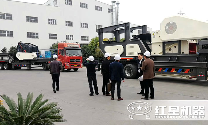 移動(dòng)碎石生產(chǎn)線發(fā)貨