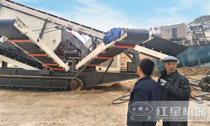 紅星技術(shù)人員進行前期指導