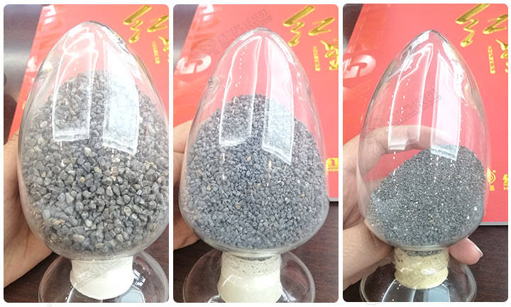 多規(guī)格成品砂樣品