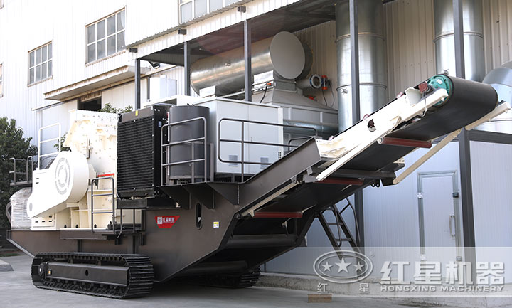 小型移動碎石機