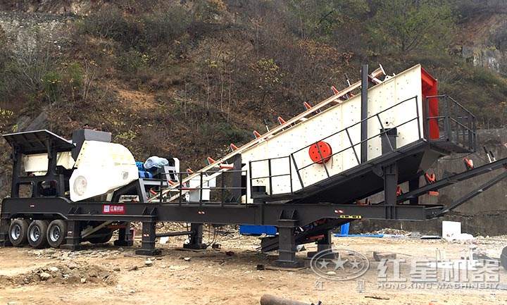 移動(dòng)式破碎站