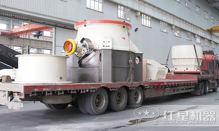 單缸圓錐破發(fā)貨現(xiàn)場