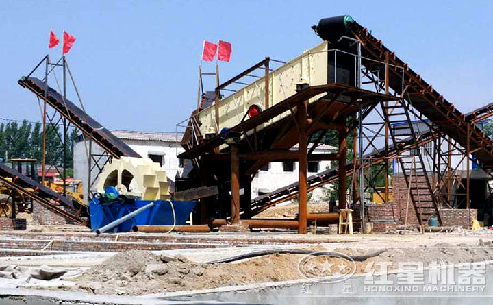 多地區(qū)洗砂現(xiàn)場集錦