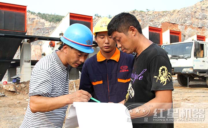 專業(yè)工程師親臨現(xiàn)場(chǎng)知道設(shè)備安裝