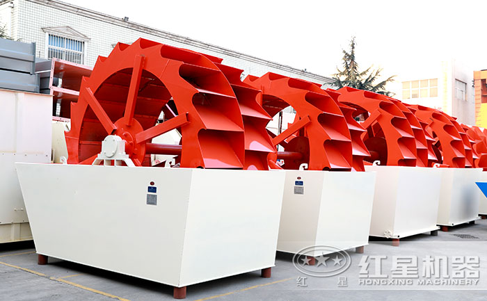 洗砂機(jī)設(shè)備廠區(qū)