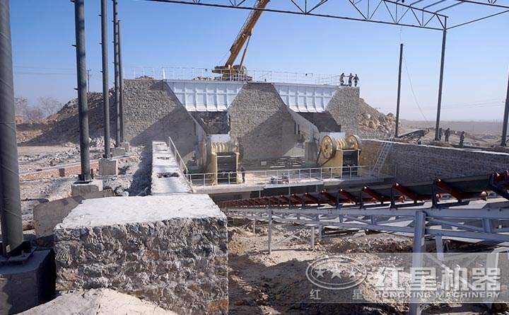 機(jī)制砂現(xiàn)場實(shí)景