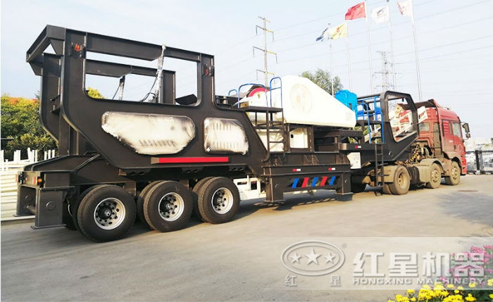 輪胎式移動(dòng)鄂破機(jī)