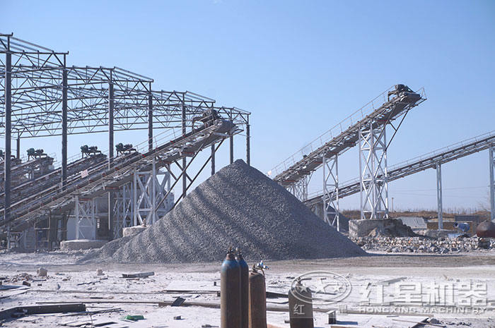 制砂現(xiàn)場(chǎng)