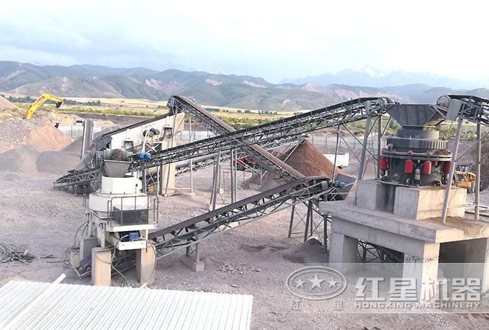 沙巖制沙生產(chǎn)線現(xiàn)場(chǎng)