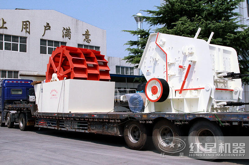 反擊式破碎機(jī)準(zhǔn)備發(fā)貨