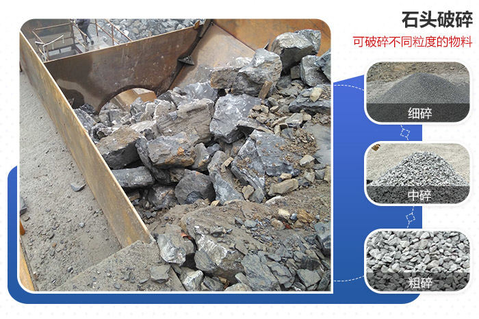 石子破碎機(jī)加工物料