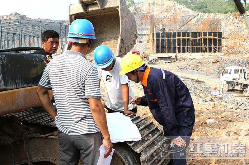 紅星工程師實(shí)地考察設(shè)計(jì)方案