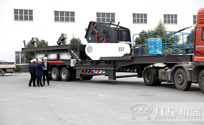 紅星機(jī)器流動石子加工機(jī)