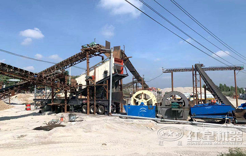 高配時(shí)產(chǎn)200噸制砂生產(chǎn)線方案