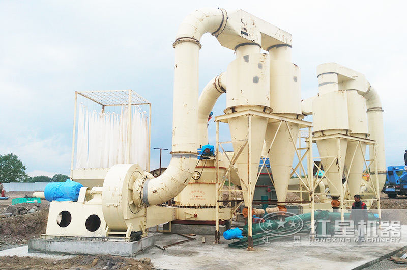 礦渣微粉磨現(xiàn)場