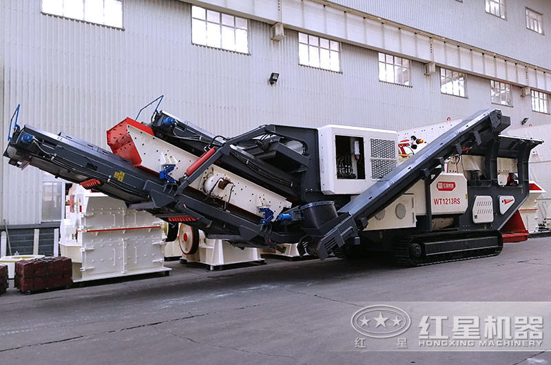 紅星機(jī)器廠家建筑垃圾破碎機(jī)