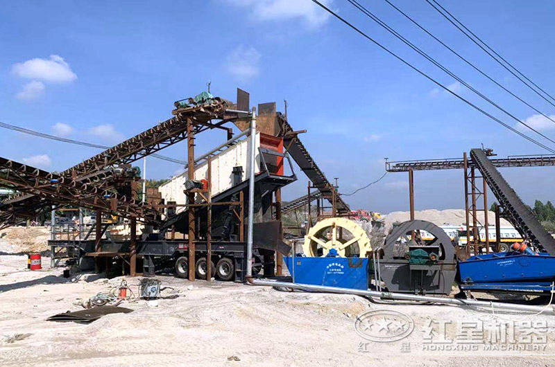 移動式制砂生產線