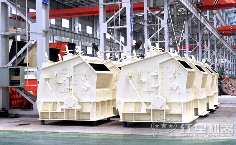 可適合硬度較小的物料進(jìn)行破碎的反擊破