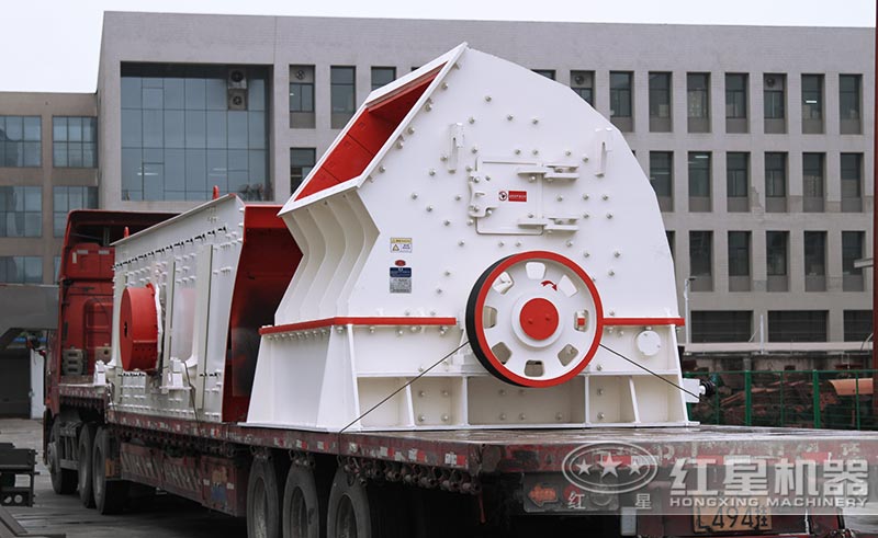 時(shí)產(chǎn)100噸錘破機(jī)發(fā)貨圖